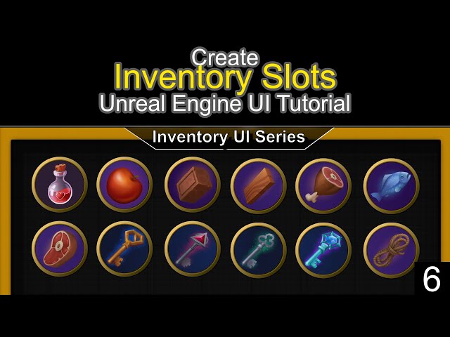 Create AAA Quality UI Inventory Slots in Minutes!