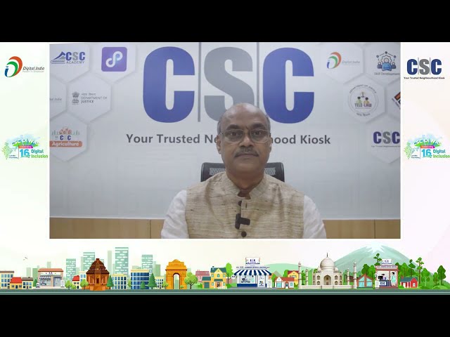 Sanjay Rakesh, MD & CSC SPV, CSC SPV, invites you all to the Grand Celebration of "CSC Diwas 2025"