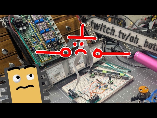 Livestream: Building a line input module for my DIY eurorack setup!