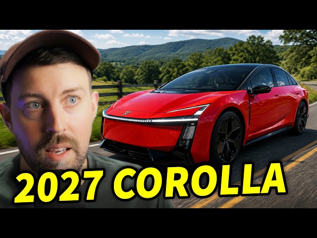 Here's the new 2027 Toyota Corolla!