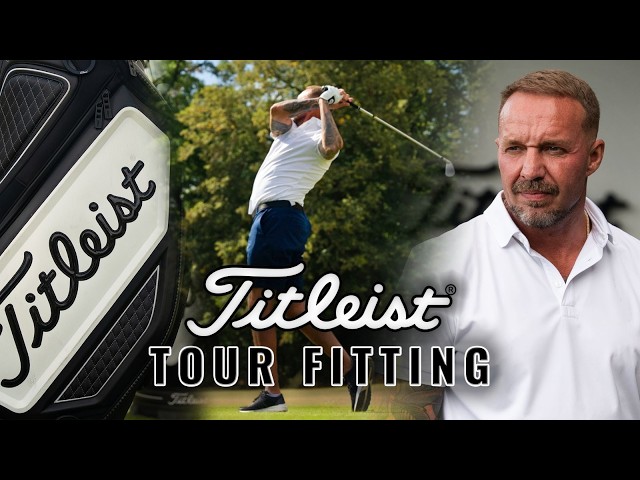 TITLEIST Tour Fitting & Playing a TOUR PRO at Woburn!