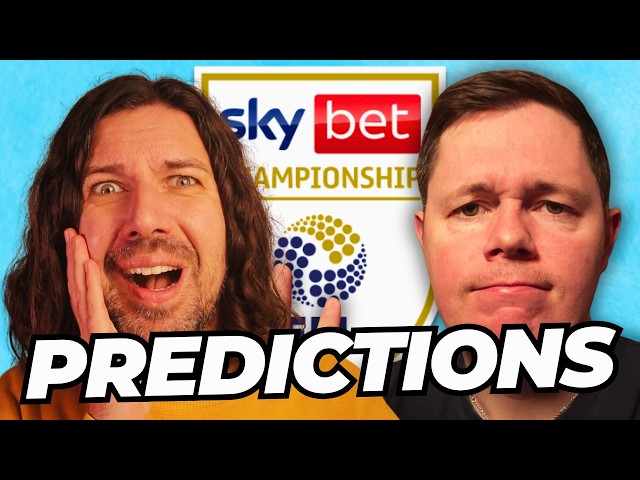 Championship SCORE PREDICTIONS - Round 9