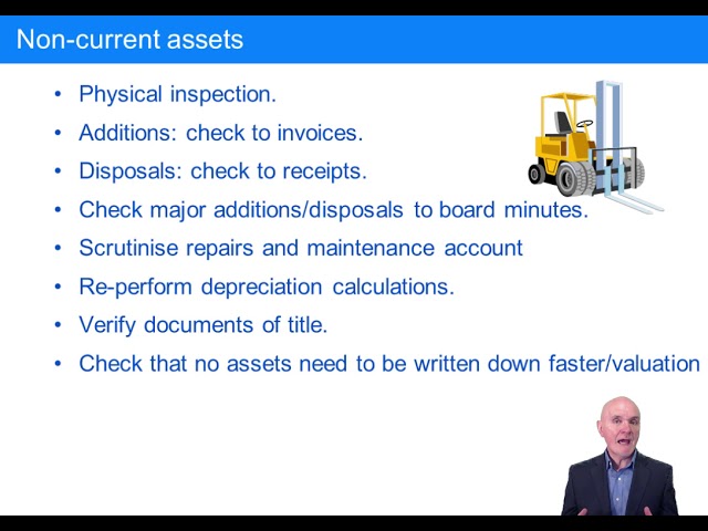 The Audit of Non-Current Assets AA