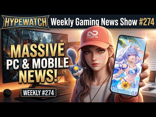 New PC Games & Mobile Updates - HypeWatch Weekly Gaming News Show #274