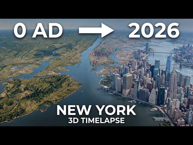 NEW YORK | TIMELAPSE | 0 to 2026