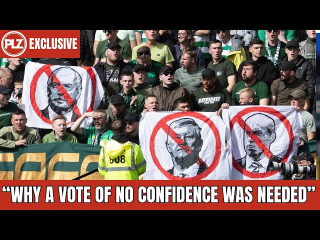 🗣️ "Why NO CONFIDENCE VOTE was NEEDED!" | PLZ Soccer EXCLUSIVE with vice-chair of the Celtic Trust