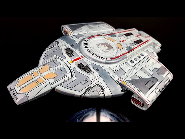 The subtle art of weathering the USS Defiant