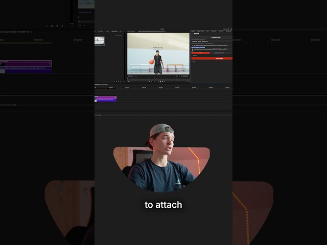 How to attach text to motion in Premeire Pro?  #premierepro #videoeditors #filmmaking