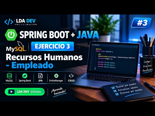 03SPRINGBOOT+MYSQL RECURSOSHUMANOS LDADEV