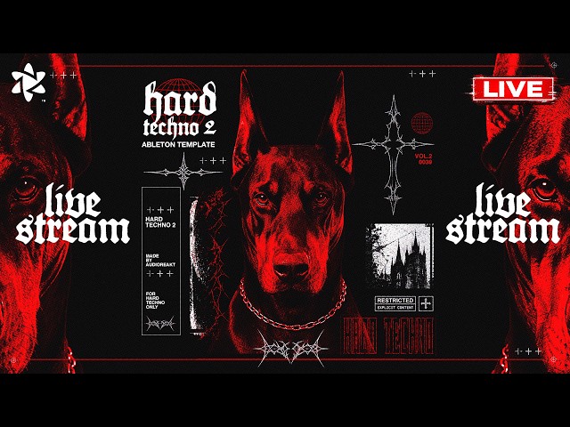 Audioreakt - LiveStream 142 - AMA & Making Hard Techno (Ableton Only)