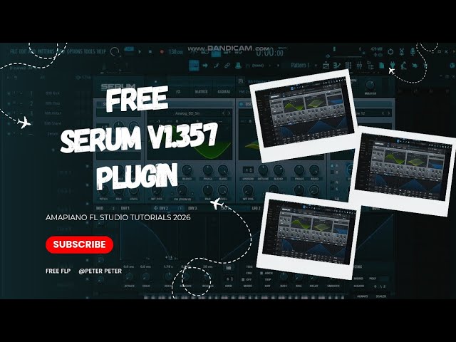 Serum 🚨FREE Plugin Download | + Hipster Bass Tutorials | Sgidongo (Nyaka nyaka) 2026🤯🥾🔥
