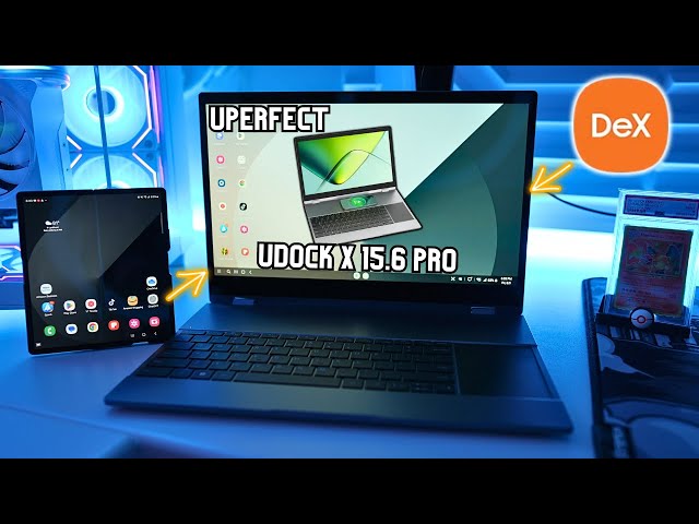 The Best Samsung Dex Experience ? UPERFECT UDock X 15.6 Pro Wireless Lapdock Monitor Review