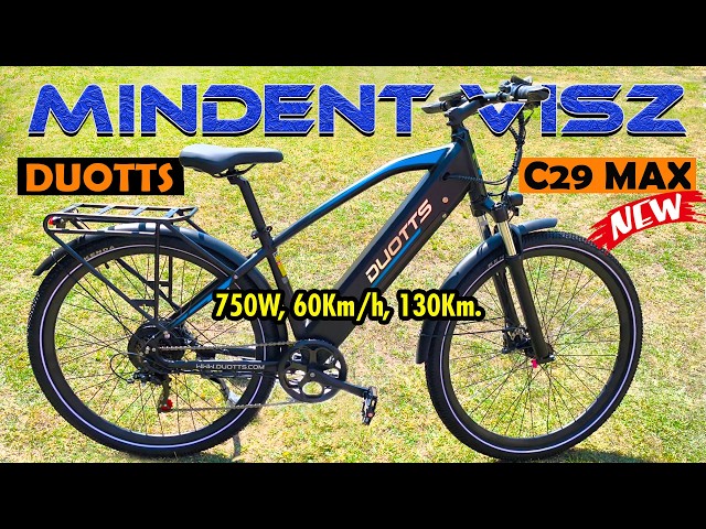 Erő, gyorsaság, tekintély.10/10 - Ez a DUOTTS C29MAX. 750W