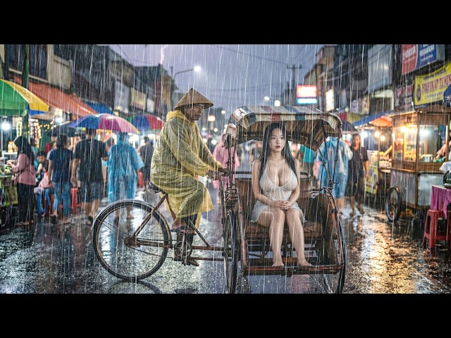 RAINSTORM FOR A CALM NIGHT AND A QUIET MIND 🌧️✨ Sleep Deep in a Small Village
