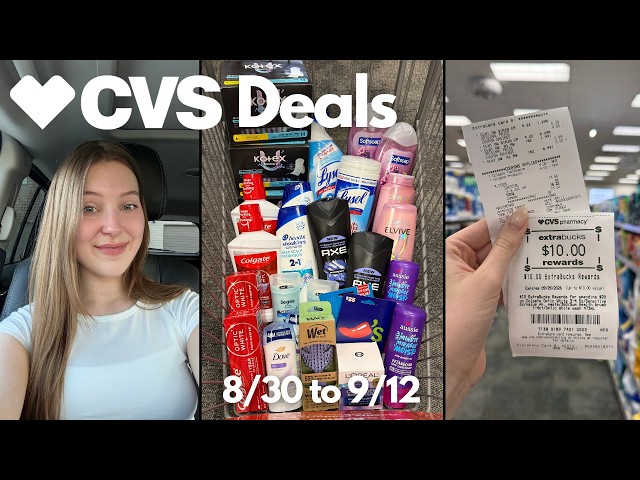 CVS Free and Cheap Couponing Deals This Week | 8/30 to 9/12