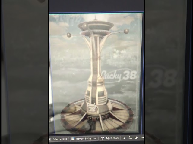 Lucky 38 Model I created in Fallout Season 2, overlay