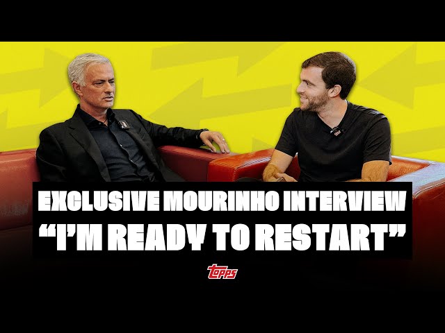 🚨 EXCLUSIVE MOURINHO: “I’m ready to restart! Saudi, Chelsea, Portugal, Cristiano…”.