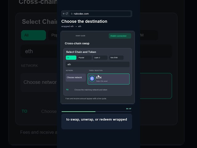 how to swap wrapped eth to eth