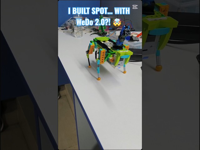 🔥 I Built SPOT Mini… Using LEGO WeDo 2.0?!