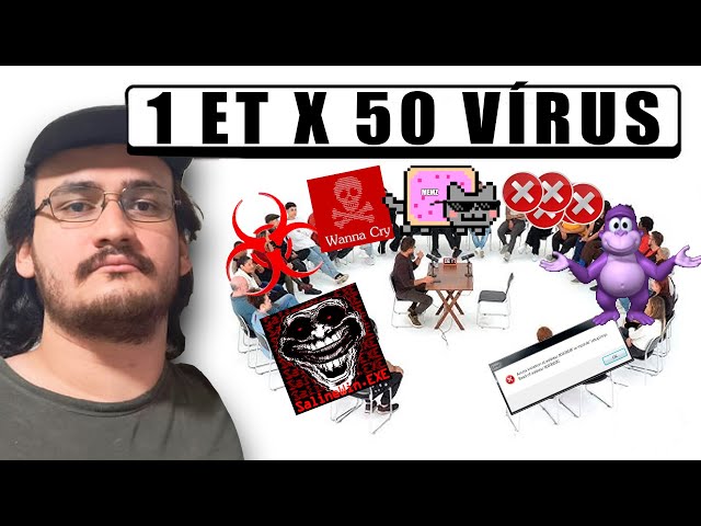 1 ET X 50 VIRUSES | BURNED YOUR PC?