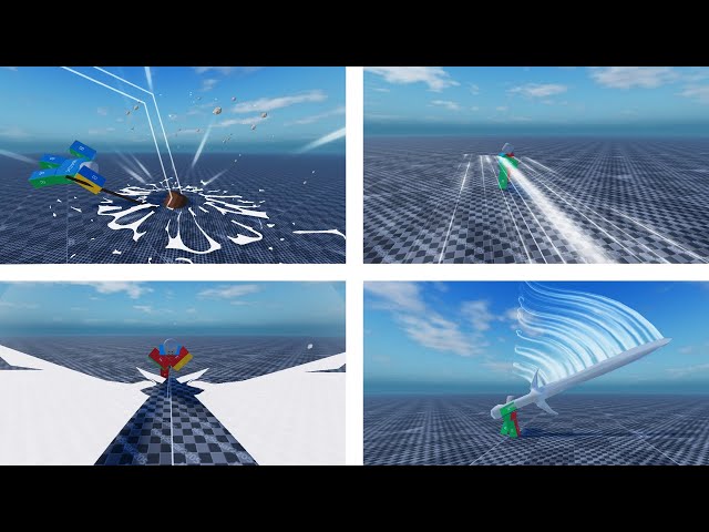 6 Weeks of Roblox VFX Progress