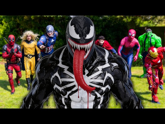 Venom VS Spider-Man - Squid Game!