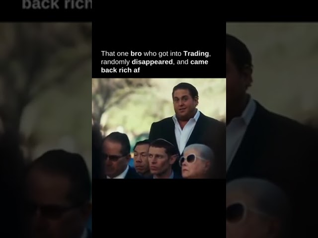 Trading bro who locked in!
