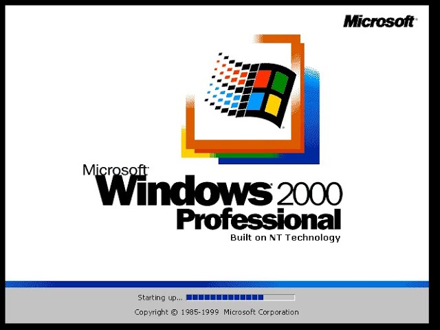 Windows 2000 Installation Video [Unedited]