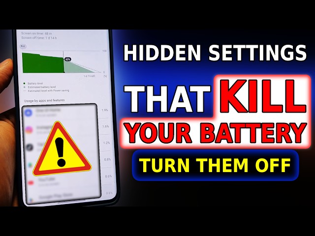 These Apps Drain Your Phone's Battery Heavily — Hidden Optimization Settings