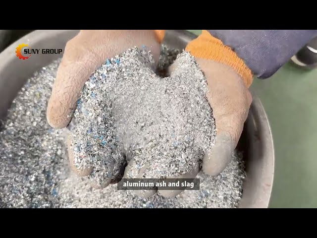 Recover Aluminum from Ash & Slag With the Eddy Current Separator