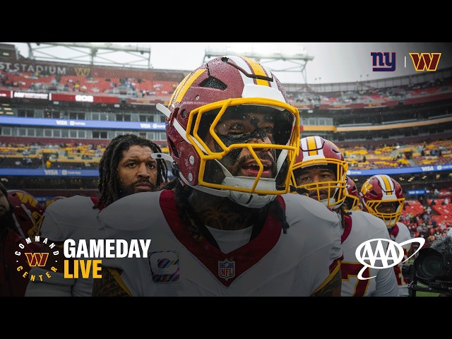 Gameday LIVE: Back At Northwest Stadium For Giants vs. Commanders! | NFL Week 5