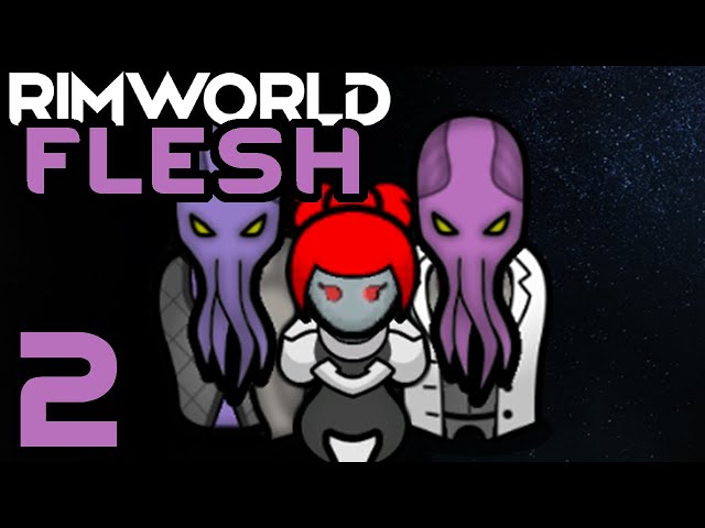 Rimworld: Flesh #2 - Accidentally Mutating Prisoners into Dogs and Turtles and God Help Me