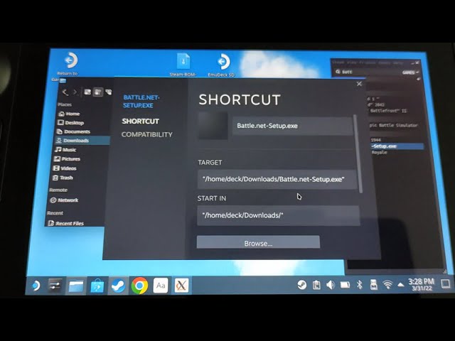 How to Install BattleNet launcher on SteamDeck