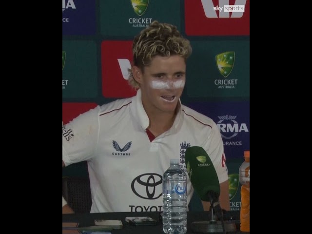 'It was always coming!' 🙌 Jacob Bethell reacts to his superb first Test century in Sydney 🏴󠁧󠁢󠁥󠁮󠁧󠁿