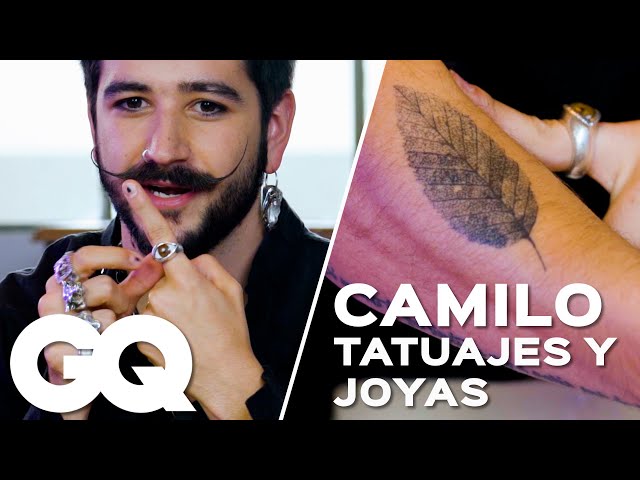 Camilo explains the meaning of his tattoos and jewelry | GQ Mexico