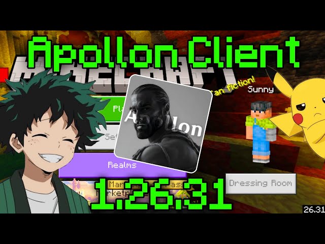 🌿 FINALLY! Apollon Client v1.26.31 is HERE! Best FREE Minecraft PE Client 1.26.31!
