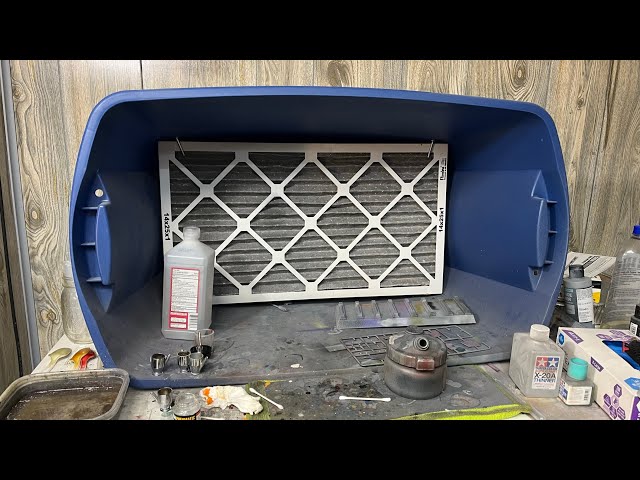 My Home Made Spray Booth