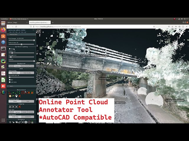 Online Point Cloud Annotation & AutoCAD