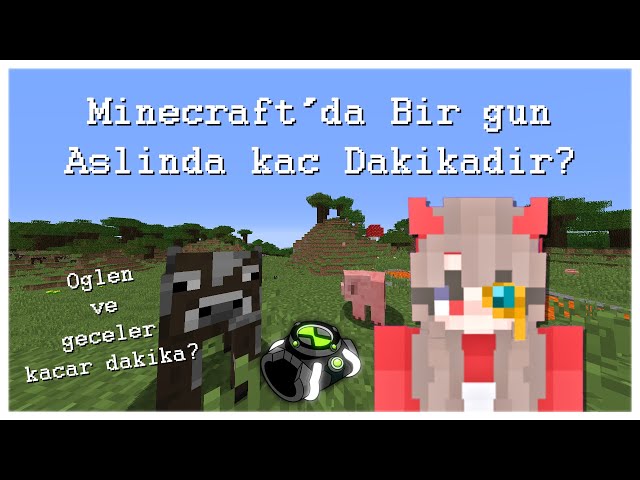 Bir gün kaç dakika - Minecraft #shorts #craftrise #minecraft