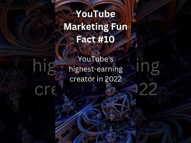 YouTube Marketing Fun Fact #10