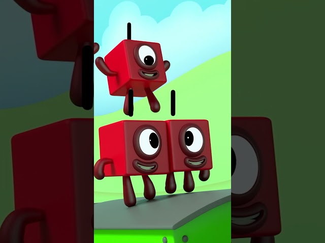 Colorful Math – Part 4 | Learn to Count with the Number Four | Numberblocks #shorts