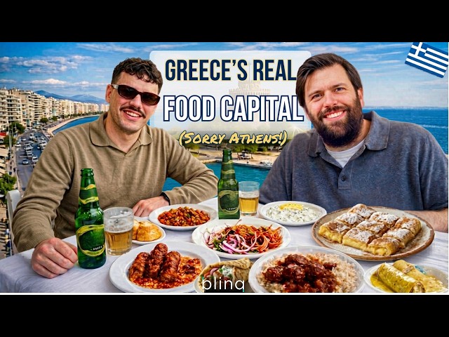 TASTING THESSALONIKI - We Found Greece's GREATEST Food City!