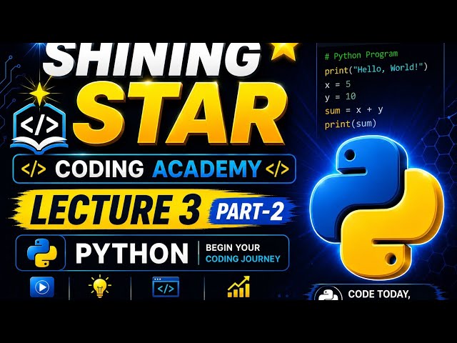 Python Lecture-03(Part-2)