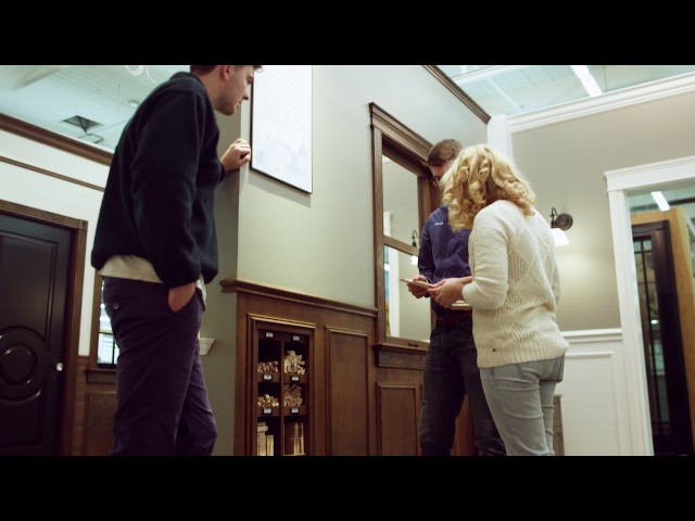 Bellevue Moulding Showroom at Dunn Lumber