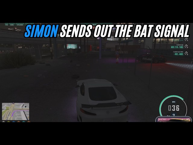 Simon sends out the Bat signal MID RACE! | GTA 5 RP NoPixel 4.0