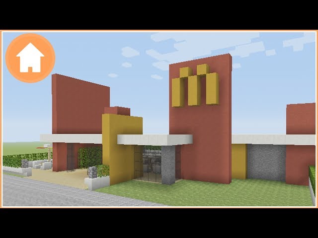 Minecraft Tutorial: How to Build a McDonald's in Minecraft #1