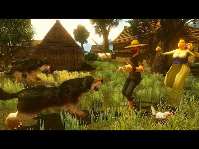 Wolf Leader Life Simulator (By Yamtar Simulator Games) - Full Gameplay [4K 60FPS Max Settings]