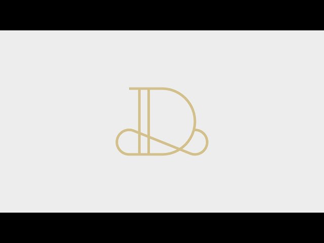 How to Create an Elegant Letter D Design in Adobe Illustrator!  #fierydesigns
