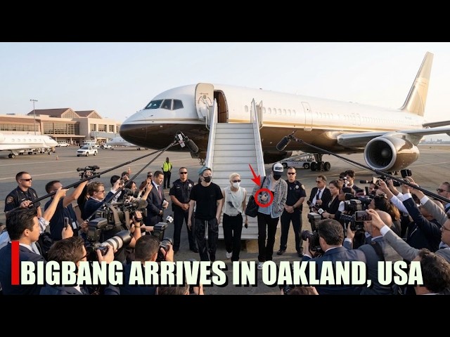 BIGBANG arrived in Oakland at full speed! G-Dragon, Taeyang, and Daesung immediately did this.