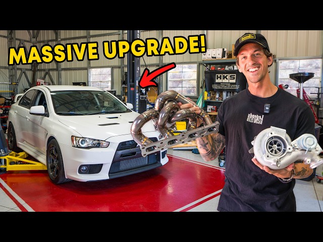 The Evo X Build Just Got WAY More Serious..